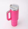40oz Second Gen Insulated Stainless Steel Car Cup with Straw - Large Capacity Cold Preservation