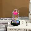 LED Simulation Rose Flower Light Beautiful Realistic Looking Night Light Rose Eternal Flower Party Supplies For Valentine's Day