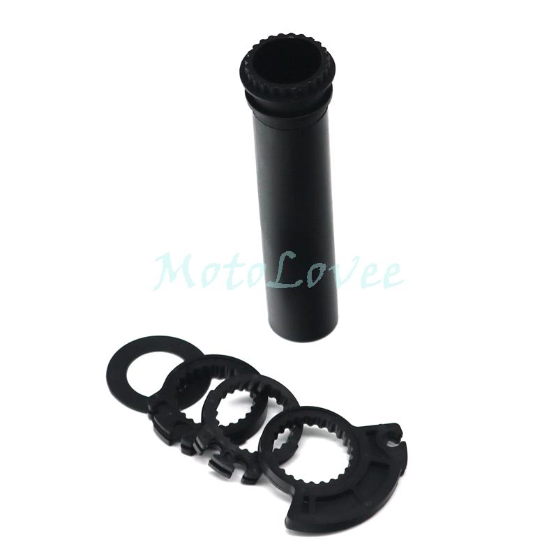 MotoLovee 22mm 7/8" Universal Motorcycle Handlebar Twist Throttle Grips Pit Dirt Bike Motocross Plastic Grip Accelerator Throttles 2