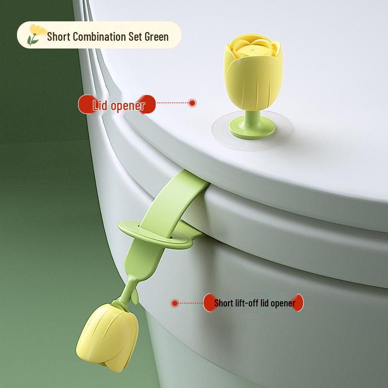 Hands-Free Silicone Toilet Lid Lifter - Portable, Smart Home Solution