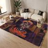 Custom Rug Guns N’ Roses Pattern Print Name Text Soft Non‑Slip Floor Carpet for Home Indoor Decoration