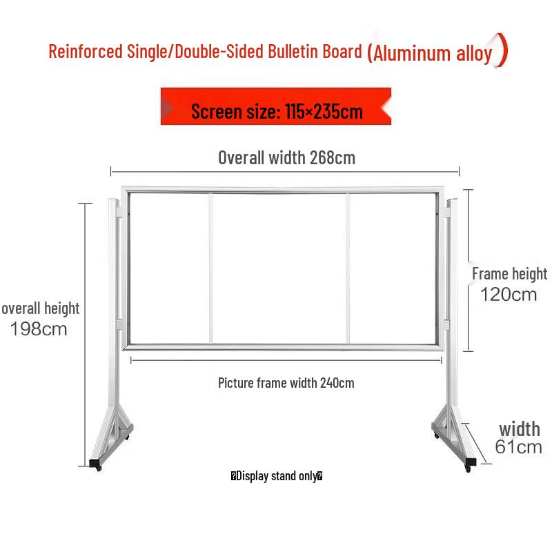 Reinforced Aluminum Outdoor Display Stand 1.2x2.4m