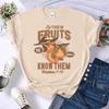 Summer Fresh Fruits Orange 3D Print T-Shirt Women Summer O-Neck T Shirts Breathable Soft Streetwear All-Match Hip Hop Woman Short Sleeve