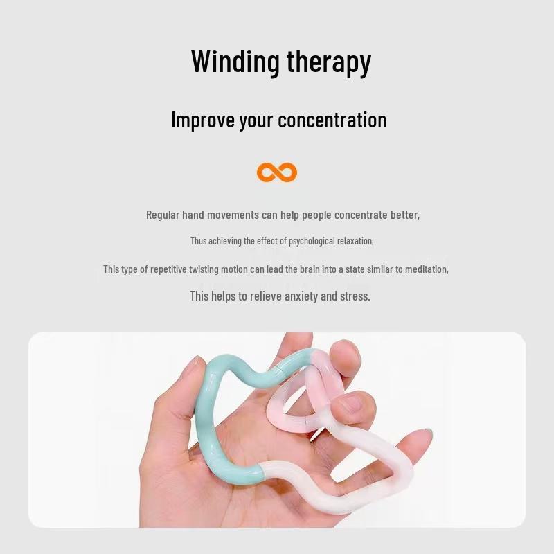 Tangle Twist Wolken-Serie Dekompression & Fokus-Trainings-Finger-Spielzeug