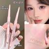 Double Head Curved Moon Silkworm Pencil Highlight Contour Waterproof Smudge Proof Makeup