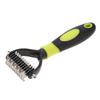 Pet 2 Sided Professional Knot Comb Brush Dog Cleaning Hair Removal Combs Grooming Tool(Yellow)