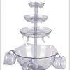 5-Tier Red Wine Fountain for Party & Tasting Events - Fits US, EU & UK Plugs