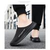 Herren Halbschuhe Große Größe, Sommer Outdoor Atmungsaktive Slip-on Bequemschuhe, Geschlossene Zehenpartie Hinten Offen Lässige Schuhe