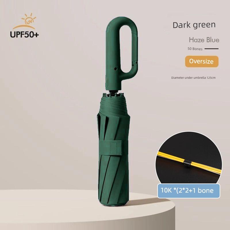 144 Bones Automatic Umbrella Boys Large Rainstorm Dedicated Umbrella Women's Dual-Use Sun Umbrella Sun Protection Sun Umbrella