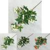 Synthetic Longlife Flower Home Decoration With Silk Material For Wedding And Photography Setup