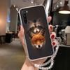 Phone Case For Xiaomi Redmi 9 8 8A 7 9A 9C 7a 9T Note10 5G Note 9 8T 7 Pro 9s Animal Raccoon Fox Silicone TPU Soft Back Cover