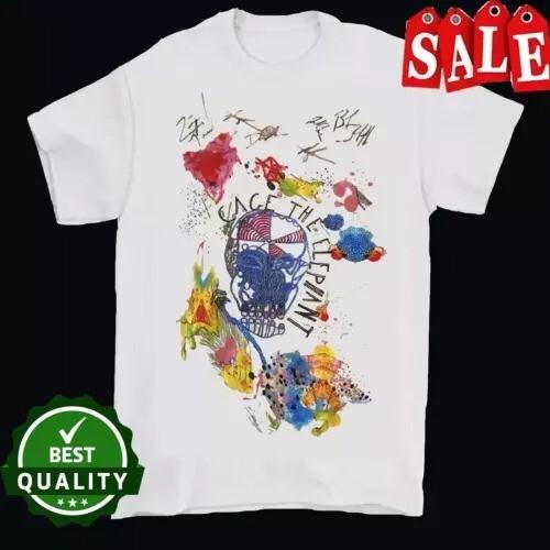 Vintage Cage The Elephant Self Titled Album Tour T-Shirt Gift  Unisex T-Shirt L