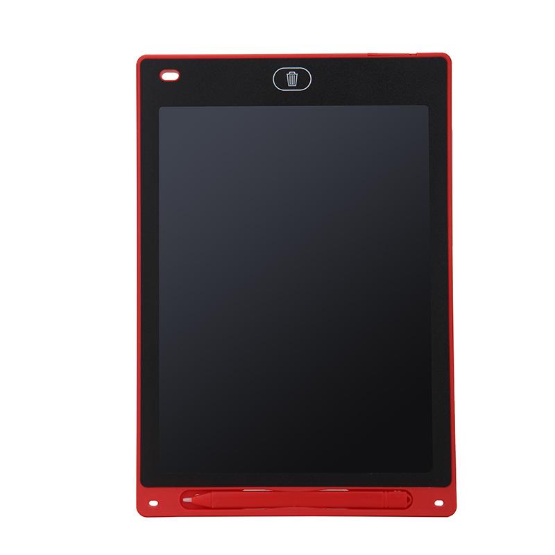 

Цветной 10-дюймовый ЖК-планшет для рисования для детей - Доска для рисования, каракулей и каллиграфии красный