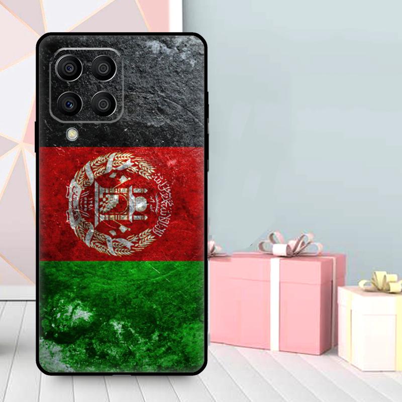 Flag of Afghanistan Case For Samsung Galaxy M16 M31 M21 M13 M33 M53 M15 M35 M55 M36 M56 M12 M32 M52 M14 M34 M54