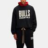 Fear of God Essentials x NBA Chicago Bulls Hoodie 'Black Red' Men's 192AL246504F