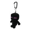 K Company Minecraft Enderman Mascot with Carabiner, MCT-KM-EM, H8 X W4 X D5.4cm