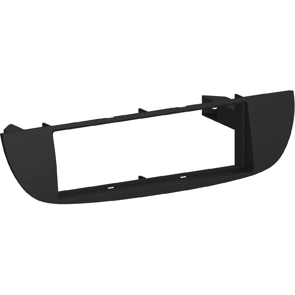 Scosche HY1622B Compatible with 2009-10 Hyundai Sonata ISO Double DIN & DIN+Pocket Dash Kit, Radio Delete Version Black