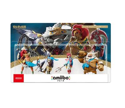 Nintendo Amiibo Four Heroes Set ( BREATH OF THE WORLD ) Japan NEW