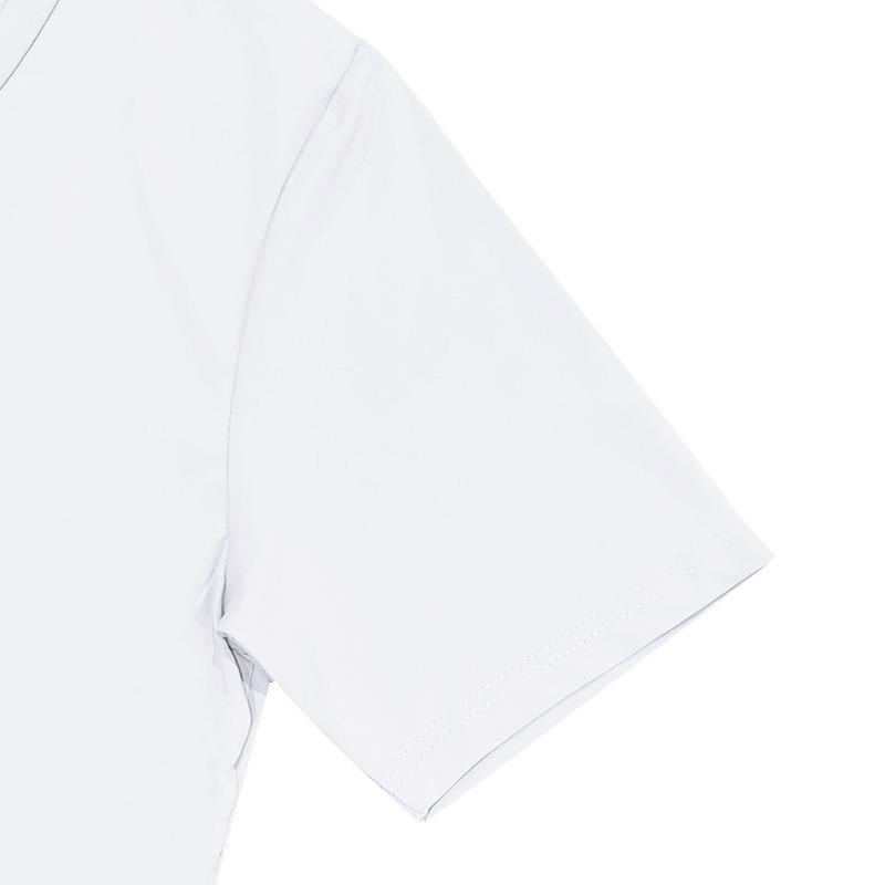 T-shirt Homme Style Américain Col en V Séchage Rapide Respirant Décontracté Sport Manches Courtes Homme