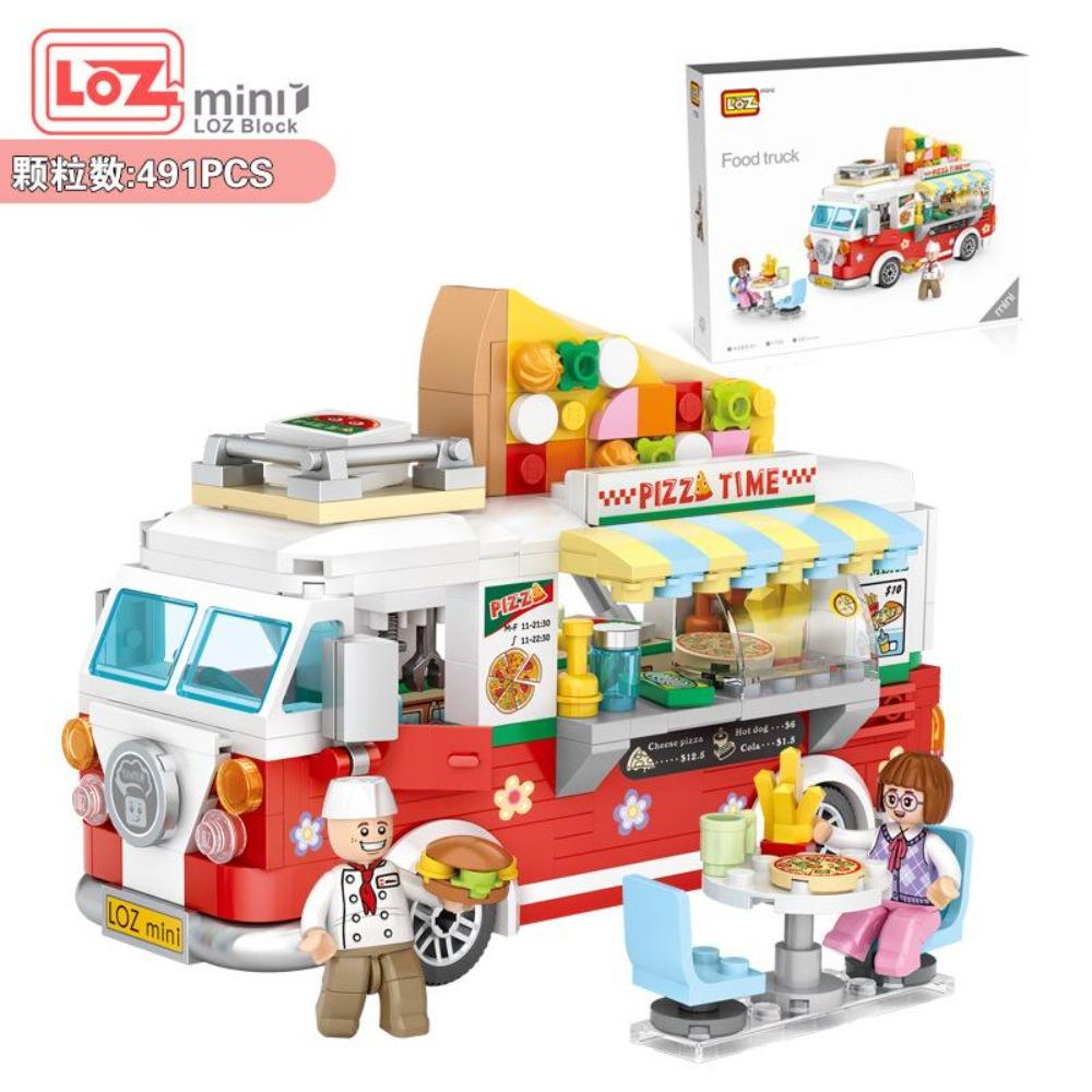 LOZ Blocchi Parco Divertimenti Mattoncini Hamburger Patatine Negozio Pisa Macchina da Gioco Modello Corsair Giocattoli per Bambini 1727