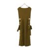 UN3D. No sleeve one piece F khaki Women Used