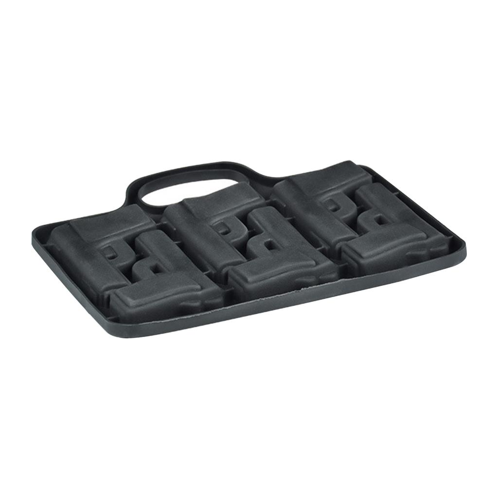 Silicone Ice Cube Tray Guns/Bullet Shaped Ice Mold Easy Release Silicone Mold for Whiskey Cocktails and Juice Beverages