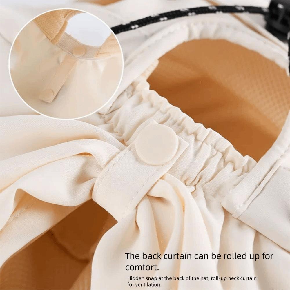 Neck Guard Women Fisherman Hat Quick Drying Summer Sunscreen Cap Sun Protection Hat  Outdoor