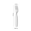 Food Safe Toddler Spoon and Fork Set Stainless Steel with Waterproof Silicone Storage Case for Kids School Lunch Use