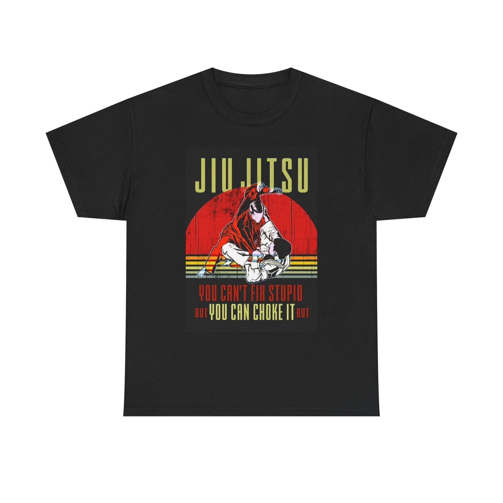 Men s and Women s T-shirts Jiu Jitsu Graphic L