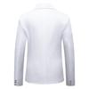 Men's Business Slim Fit Blazers Fashion Wedding Dress Suit Coat Male Singer Performance Dress Outerwear