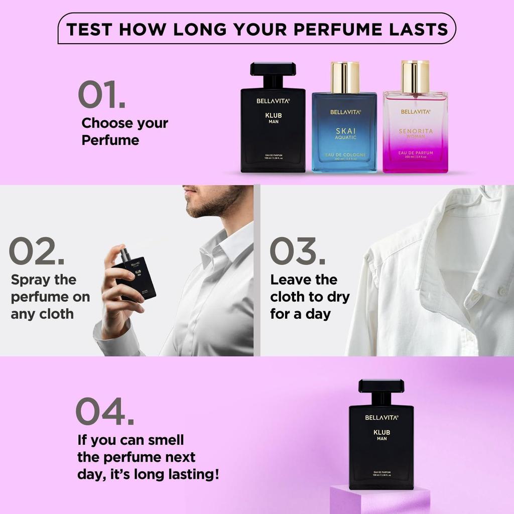 Long Lasting Eau De Parfum 100ml Perfume for Man |