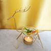 Deer Statue Tealight Candlestick Candelabra Candleholder Dinning Room Essential Oil Burner Candle