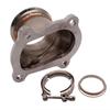 Stainless Steel CT26 Downpipe Turbocharger Flange 4 Bolt 3" V Band Conversion Adaptor for Toyota