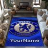 Chelsea Customize Your Name Floor Mat Design for Bedrooms Game Room Entryway Playrooms Anti-slip Rug Decorate Offices Wedding Party Gift