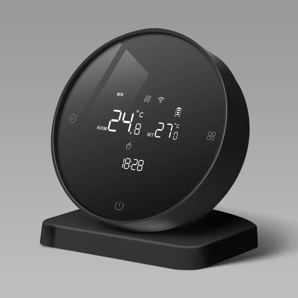 Smart WiFi Wall Thermostat with Voice Control for Underfloor Heating and Temperature Adjustment via Doodle App