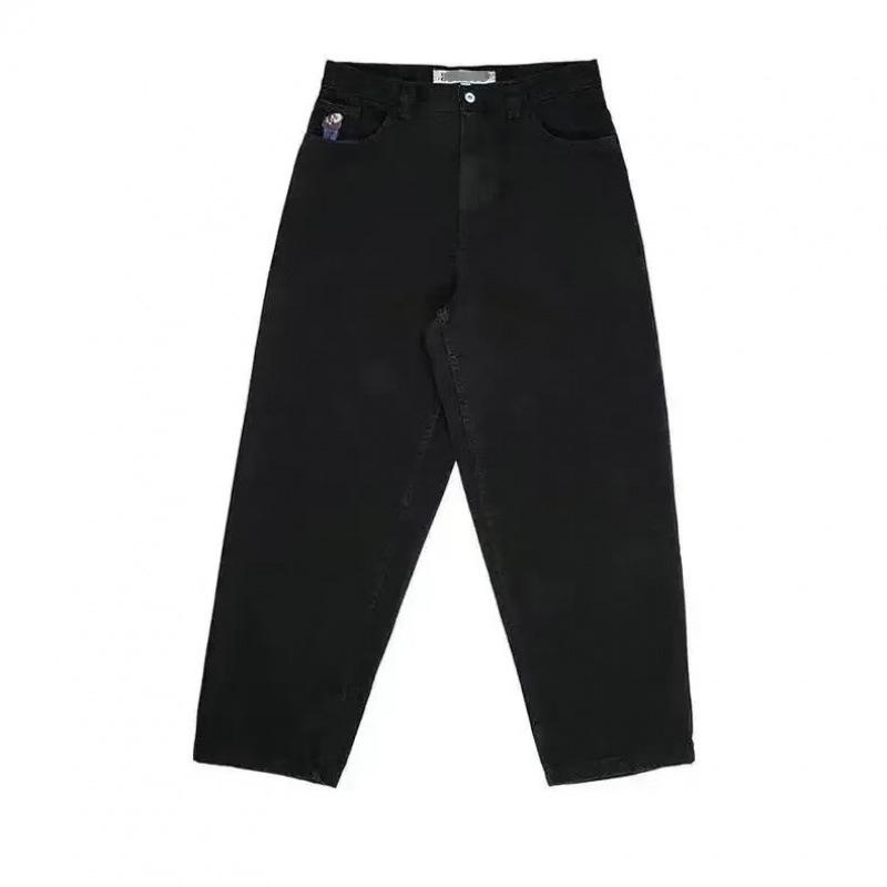2024 Spring/Autumn Retro Y2K Embroidered Hip-Hop Men's Jeans - American Fashion Brand