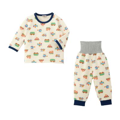 HOT Pajamas Boys Girls Baby Clothing Ivory 110cm [MIKIHOUSE BISCUITS] Children's 70-7337-140
