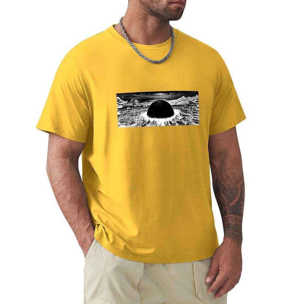 Akira Neo Tokyo Explosion T-shirt Grafiska T-shirts Anpassa Designa Dina Egna Grafiska Tröjor Herrkläder Herr Grafiska T-shirts