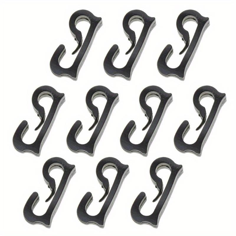 

10pcs Camping Accessories Camping Fixed Canopy Tools Tent Hooks Black