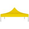 Dôme de pavillon - VIDAXL - Toit de fête 3x3 m - Jaune - 270 g/m² - Autoportant