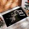 Club América Printed Flannel Area Rug Non Slip Soft Polyester Floor Carpet Indoor Decor Mat for Bedroom Living Room Sofa
