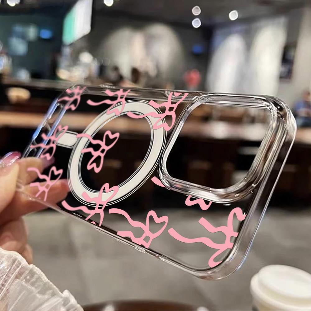 Magnetic Phone Case for iPhone 12 14 16 17 Pro 17 16 15 14 13 12 Pro Max  12 13 14 15  16 High Quality Shockproof Shell Full Protection Cute Style
