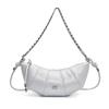 Trendy Solid Color Simple Dumpling Bag Women 2025 New Korean Version Ins Fashion Shoulder Bag Niche Texture Messenger Bag