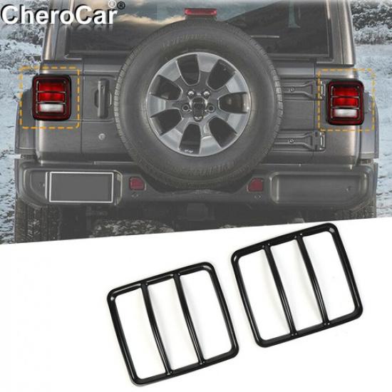 

Metal Tail Light Guard Cover for 2018-21 Jeep Wrangler JL Sport/Sports Off Road