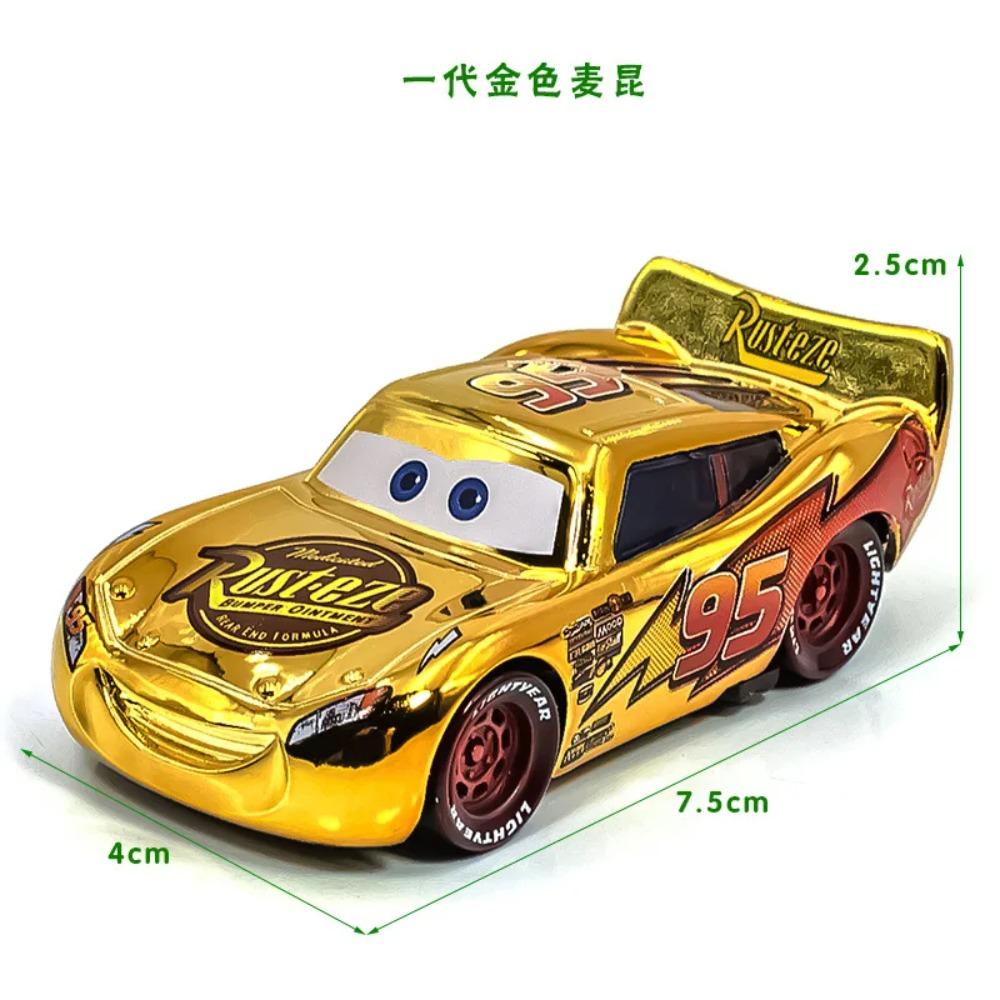 Disney Pixar Auta 3 hračky Blesk McQueen Matt Jackson Bouřlivák Ramirez 1:55 Slitina Pixar Auto Kovové Tlakové Lití Auto Dětská Hračka Dárek