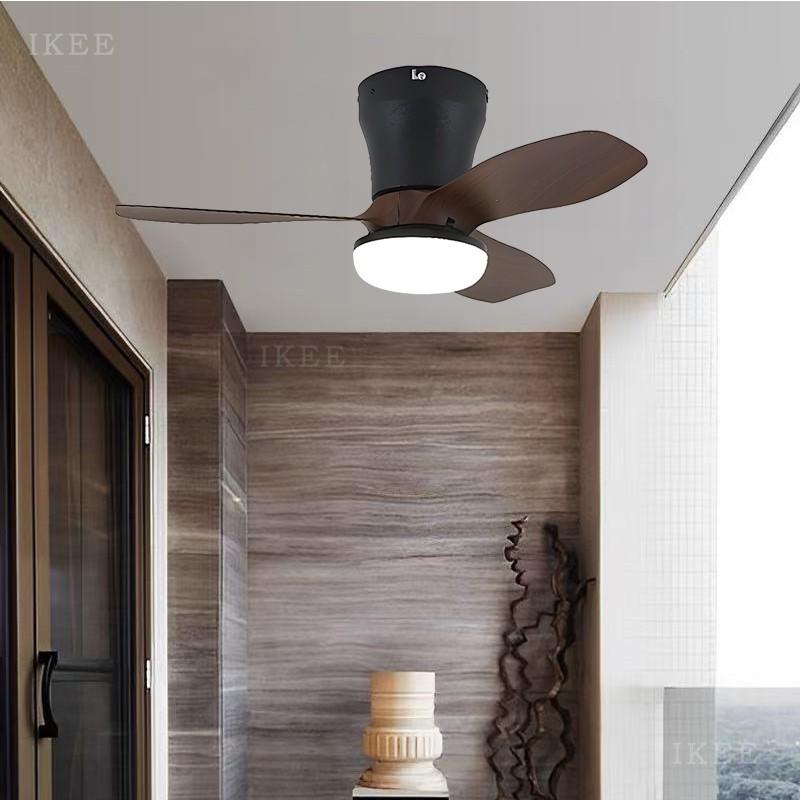 3 Adjustable Light Colors Modern LED Lighting Fan 6 Speed Adjustable Ceiling Fan Light Living Room  Kitchen Balcony Fan Lamp