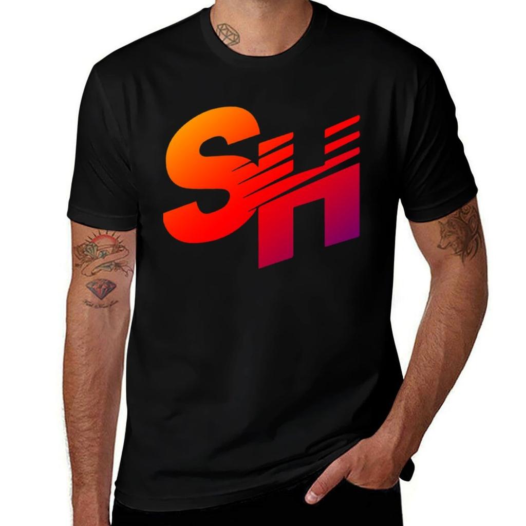 Speedhunters Gradient Tshirt Work Wear Breathable Tee Tshirt