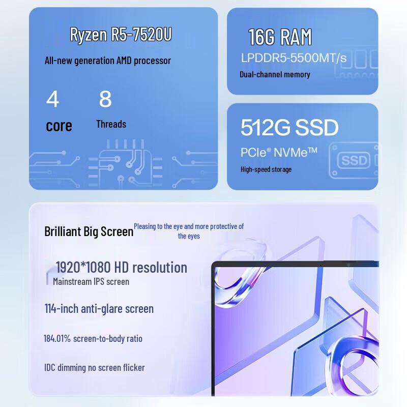 HP StarBook 14 Portable Laptop (CN version)