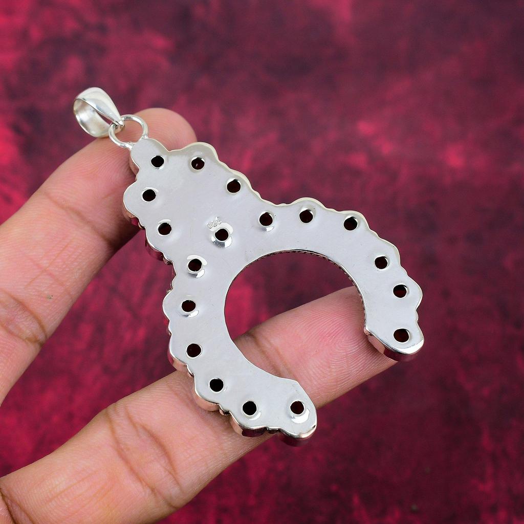 Citrine Pendant Jewelry, Handmade 925 Solid Sterling Silver Jewelry, Beauteous Pendant Jewelry For Women