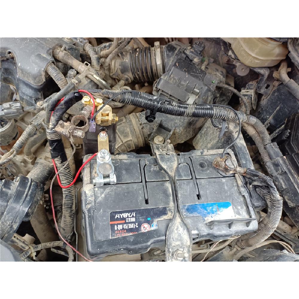 Updated Universal Integrated Wireless Remote Car Battery Disconnection System With Positive And Negative Poles